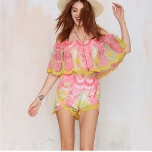 Jen's Pirate Booty Acid Pixie Fiesta Crop Top